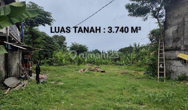 TANAH KAVLING LT 3.740m² di JL. PAHLAWAN REVOLUSI DUREN SAWIT  1