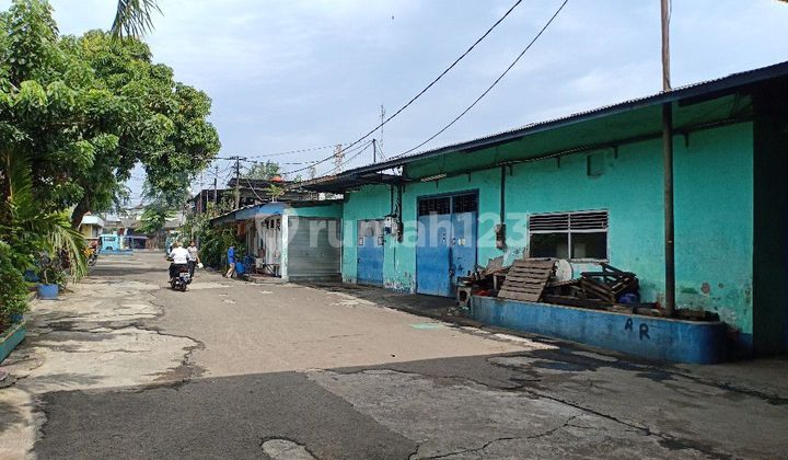 TANAH BONUS 7 GUDANG & KONTRAKAN di JL. RAYA PULO GADUNG JAKTIM 