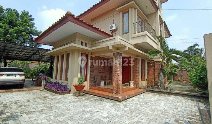 RUMAH 2LT TANAH LUAS 585m² STRATEGIS 100M KE JL RAYA JATIWARINGIN  2