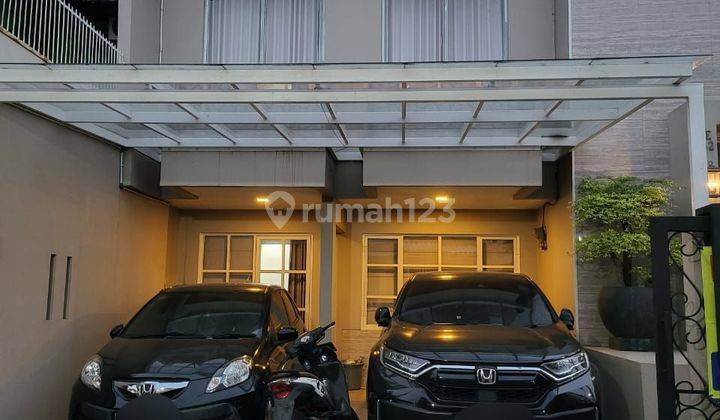 RUMAH MODERN 2.5LT ADA ROOFTOP DLM PERUMAHAN EKSKLUSIF DI GALAXY BEKASI 1