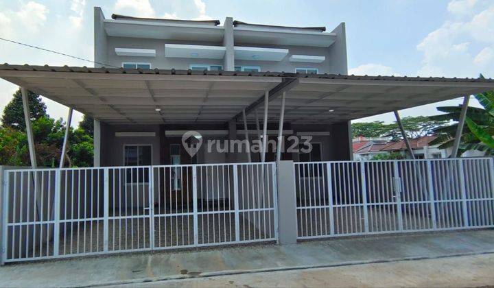 Rumah Baru 2Lt Backyard Luas 9mnt ke TOL Jatiwarna Bekasi  2