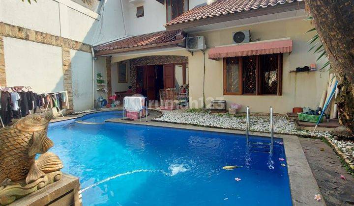 RUMAH MEWAH PRIVATE POOL HARGA MENDEKATI NJOP di FATMAWATI JAKSEL 2