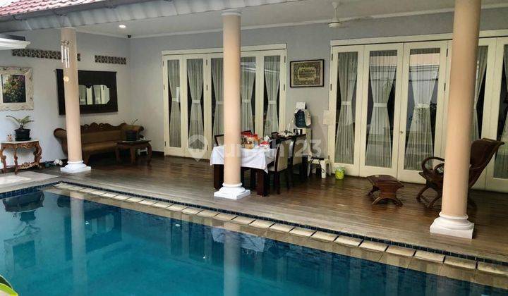 Rumah Mewah Dgn Private Pool Di Cipete Utara Kebayoran Baru  2