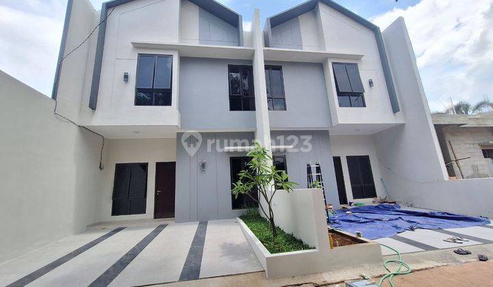 Rumah Baru 2lt Strategis Dlm Cluster 100m Ke Jl Raya Jtwaringin 1