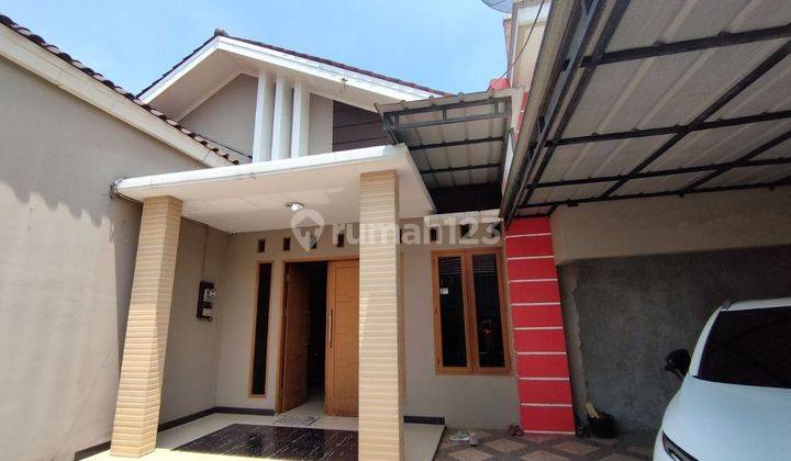 Rumah Hook 1.5lt Luas 375m Bonus Toko & Workshop Di Perum Pondok Jtmurni 2