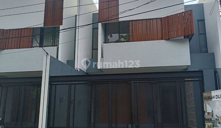 Rumah Baru 2lt Modern Tropis Kamar 5 Dlm Komplek Al Durensawit 1