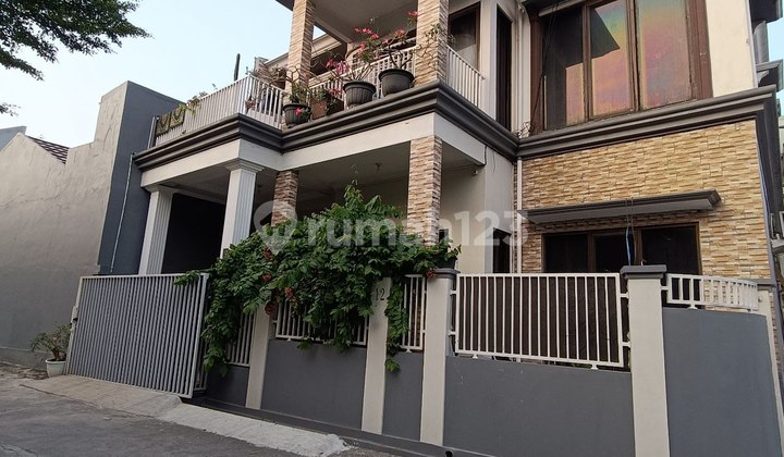 Rumah Hook 2lt Modern Dkt Tol Becakayu Dlm Perumahan Di Bintara