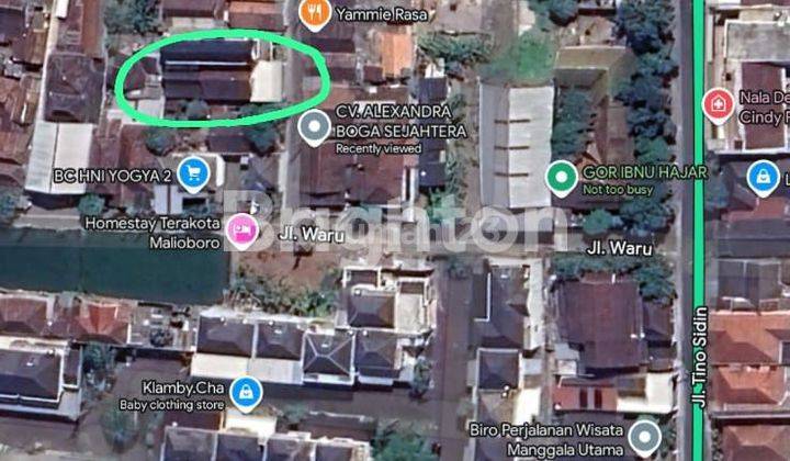 RUMAH USAHA LOKASI STRATEGIS JL. TINOSIDIN, SELANGKAH MALIOBORO 2