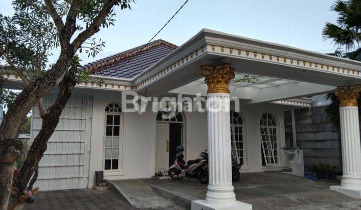 RUMAH USAHA, BISA UNTUK GUDANGAKSES JALAN ASPAL LEBAR, DILALUI TRUK, AREA SKE SINDHU KUSUMA EDUPARK, GOR JAMBON 1