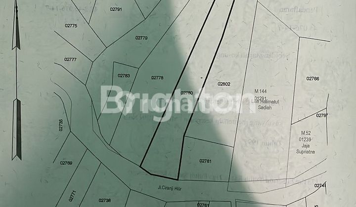 tanah cocok untuk perumahan di main road kp cijawa bandung barat