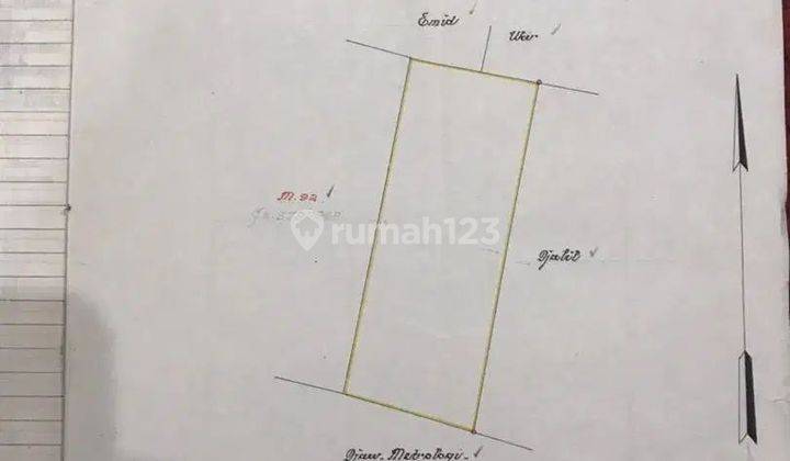 Tanah Di Buah Batu Cijagra  Bandung SHM 1.050 m² Harga NJOP  2