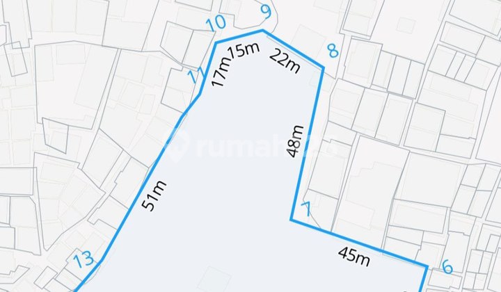 Tanah 9.330M² Harga di Bawah NJOP - Cocok Developer & Investor!