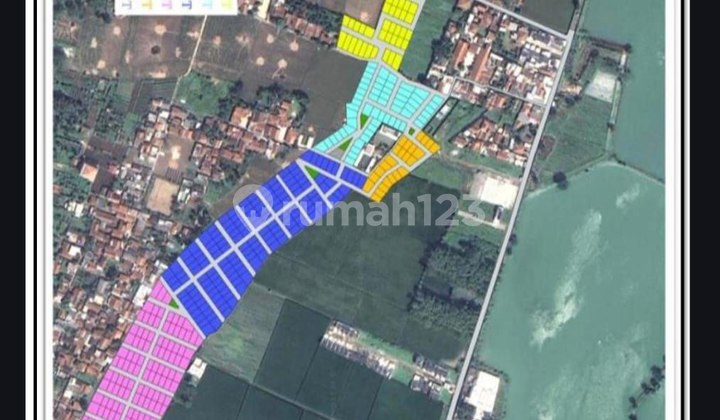 Tanah sawah harga dibawah pasar cocok untuk perumahan di bojongsoang 