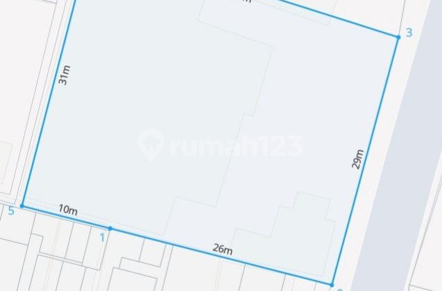 Rumah Hitung Tanah Lokasi Emas di Gatot Subroto Bandung 2