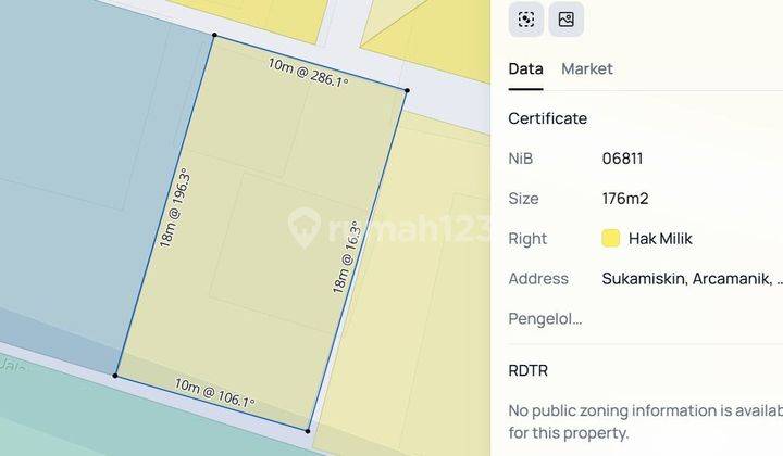 Rumah Lama Terawat 2 Lantai SHM Belakang Griya Di Arcamanik Bandung 2