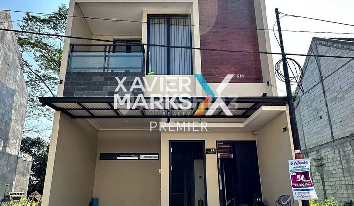 Rumah 2 Lantai Akses Mudah di Arumba Malang