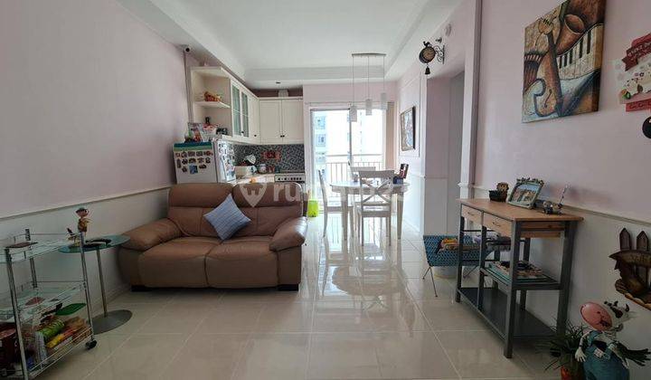 Jual Apartemen Mediterania Garden Residence 2. 3 Kamar Tidur Bagus Furnished 2