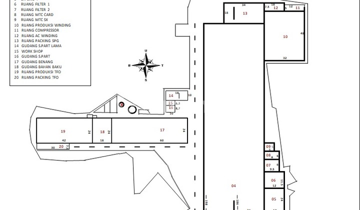 Dijual Tanah Dan Pabrik Pemintalan Benang Di Rancaekek