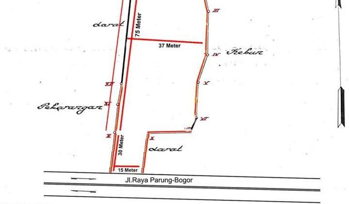 Cepat Tanah Pinggir Jalan Raya Parung Bogor Cocok Untuk Pabrik dan Gudang 2