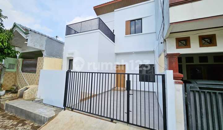 Rumah Modern Minimalis 2 Lantai Di Harapan Indah Bekasi 2