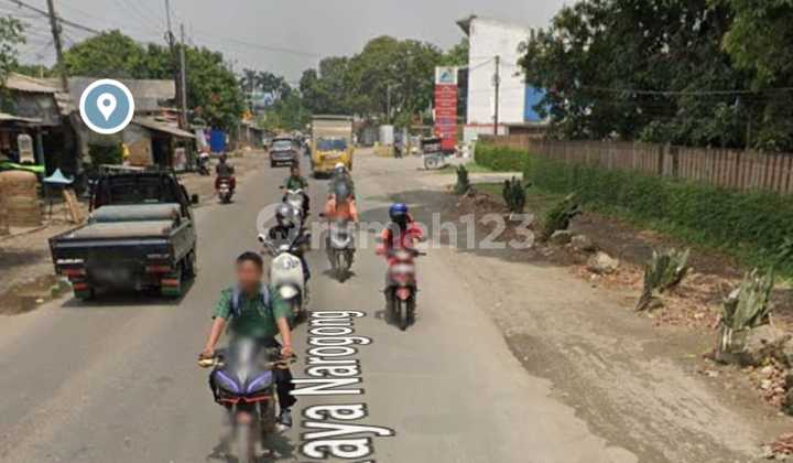 Tanah di Jln Raya Narogong, Cilengsi, Bogor kp. Dayeuh  3