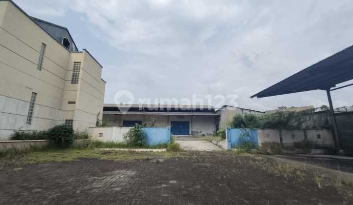 Gudang Bangunan Kantor Tanah Luas Murah Strategis Bekasi Kota