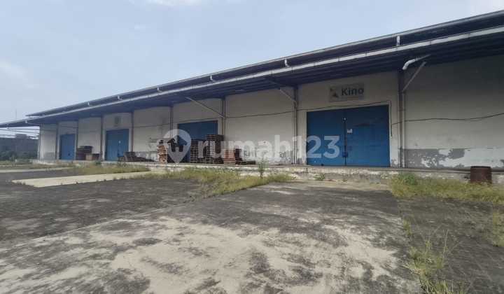 Jual Tanah Luas Ada Gudang..Kantor Jalan Raya Strategis Bekasi Kota