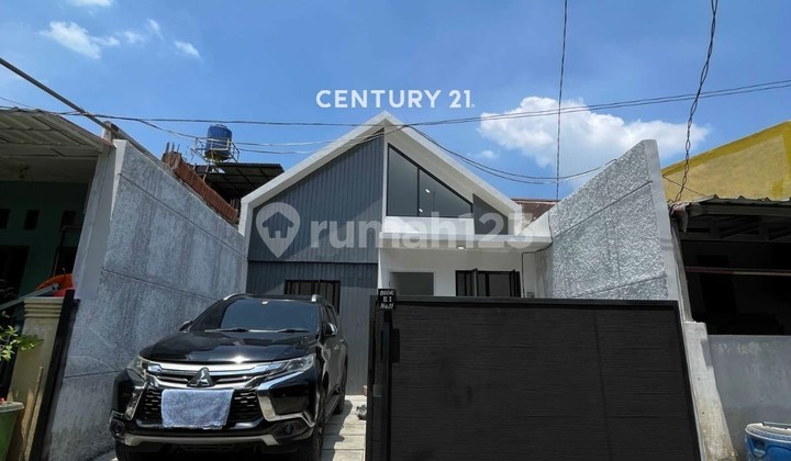 Rumah Baru Ala Kafe Estetik Jati Sari Permai Siap Huni Bonus AC