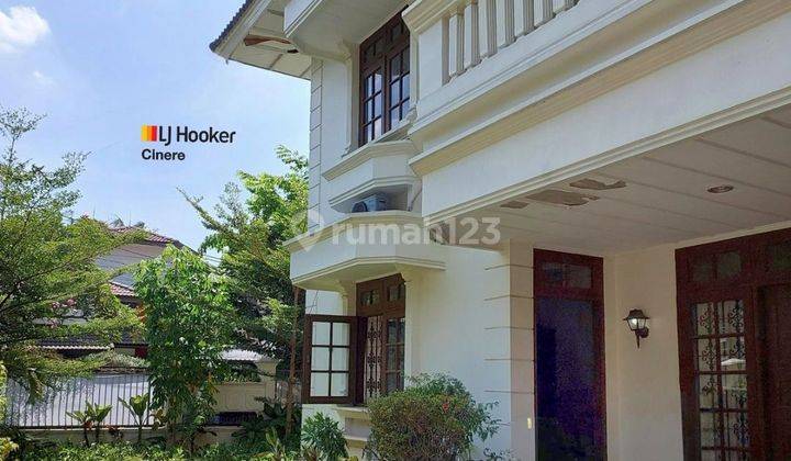 Dijual Rumah Lokasi Bona Indah, Lebak Bulus, Dekat MRT Fatmawati 2