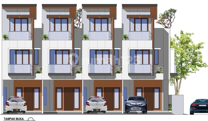 Rumah Baru Taman Ratu Jalan 2 Mobil