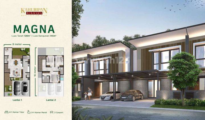 Rumah Mewah Kahuripan Nirwana Selatan Surabaya  1