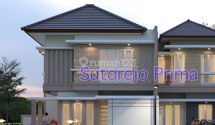 Dijual Rumah Sutorejo Prima Selatan Mulyorejo Surabaya Ron.a794 1