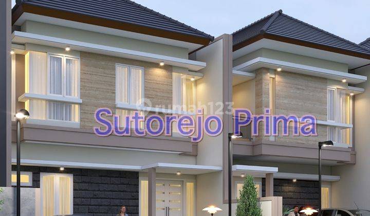 Dijual Rumah Sutorejo Prima Selatan Mulyorejo Surabaya Ron.a794 2