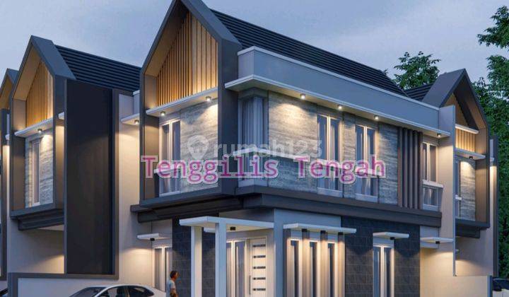 Dijual Rumah Tenggilis Scandinavian Dekat Jemursari Surabaya Ron.a1599 1