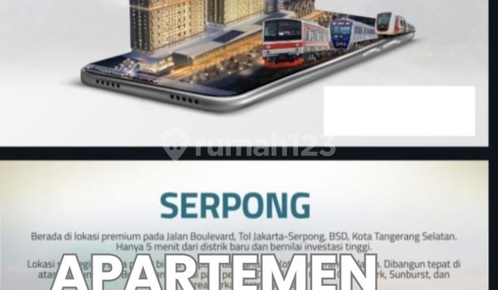 Samesta Mahata Serpong Apartemen Tod Terintegrasi Stasiun KRL Rawa Buntu