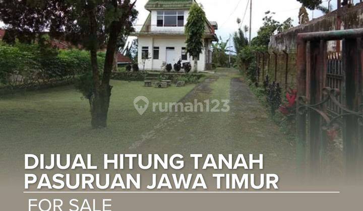 Dijual Hitung Tanah Pasuruan Jawa Timur  1