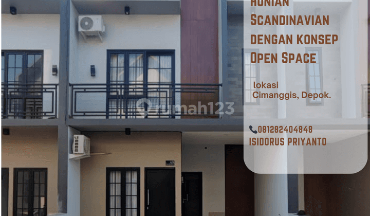 Rumah Ready Stock Siap Huni Desain Scandinavian Dengan Konsep Open Space 1