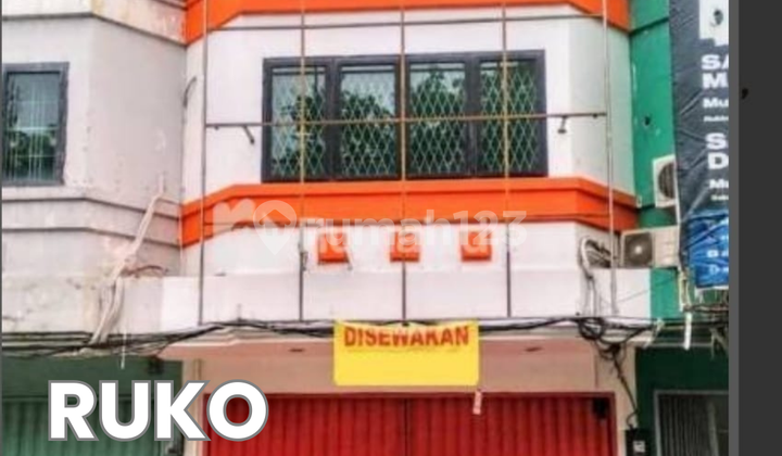 Disewakan Ruko 3,5 Lantai daerah Pertokoan Komp.Ruko Prima indah, Ciputat Timur, Tangerang  1