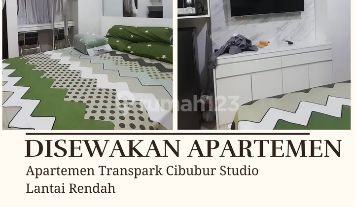 For Rent: Transpark Cibubur Studio Apartment, Low Floor For Rent: Transpark Cibubur Studio Apartment, Low Floor