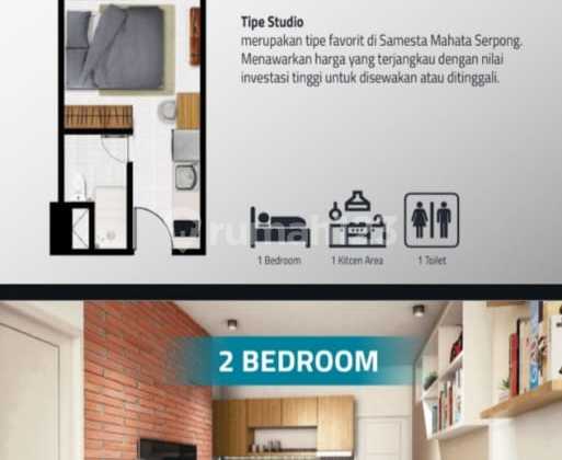 Samesta Mahata Serpong Apartemen Tod Terintegrasi Stasiun KRL Rawa Buntu