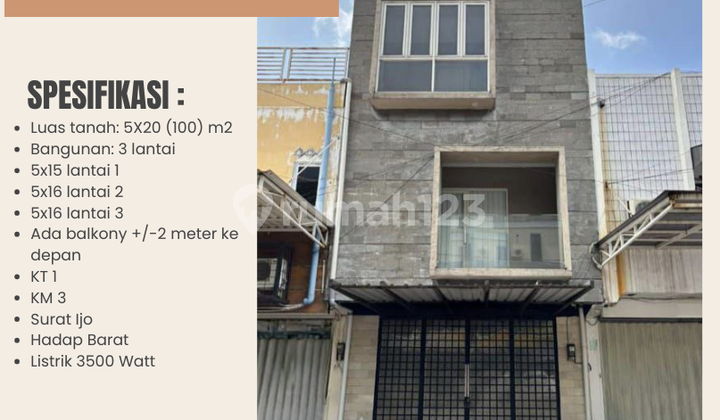 Dijual Ruko Ngagel Jaya