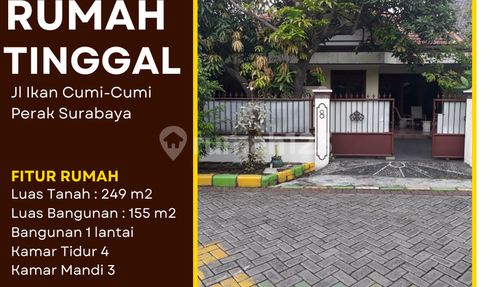 For Sale: Residential House on Jl Ikan Cumi-Cumi Perak, Surabaya 2