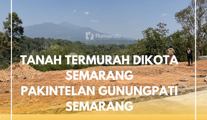 Cheapest Land in Semarang City Ready to Build Houses or Boarding Houses Pakintelan Gunungpati Semarang 1