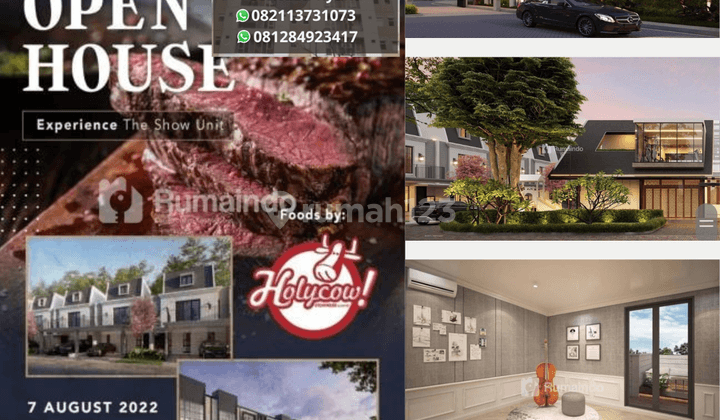 Open House Rumah Wisteria Siap Huni Dan Ready Stok 1