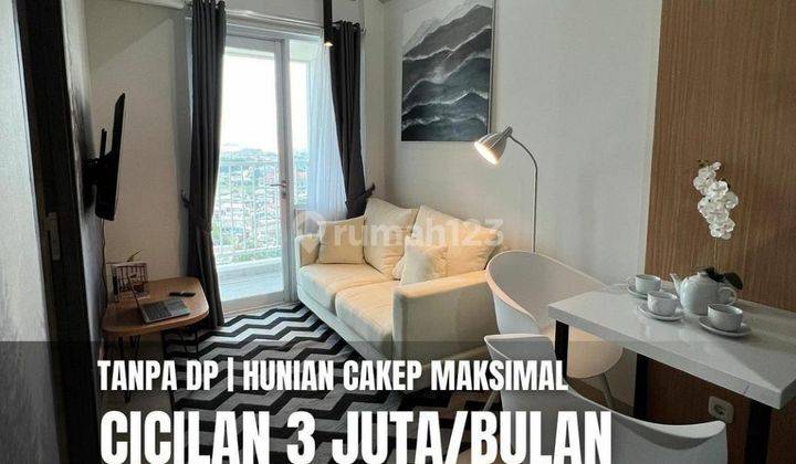 Dijual Apartemen Lrt City Ciracas dp 0 , Cicilan 3 Jtn, Fullyfurnished Kouta Terbatas  1