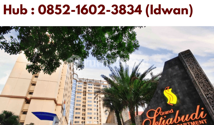 Apartement Grand Setiabudhi 2 BR Mountsin View 1