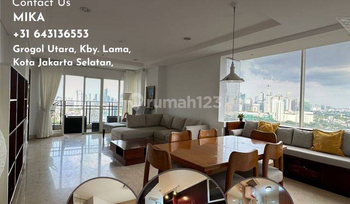 Dijual Apartemen Permata Hijau Residences Lokasi Strategis City View 1