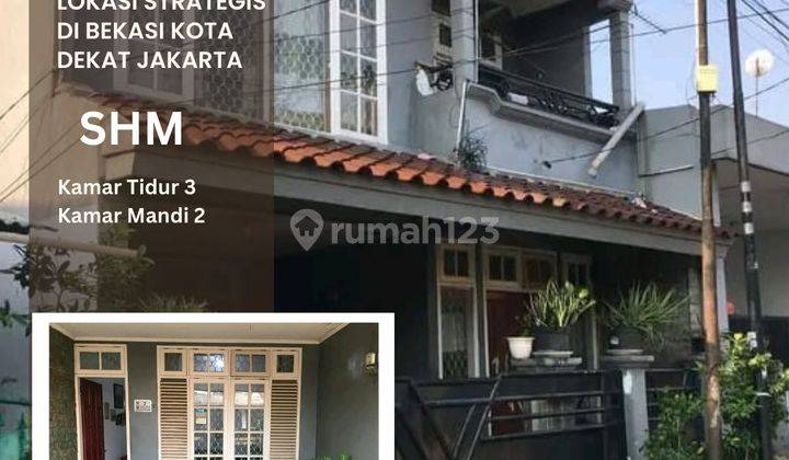 Rumah Dijual Harga Dibawah Pasar, Lokasi Strategis Di Bekasi Kota Dekat Jakarta 1