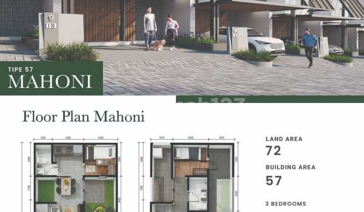 Rumah Murah Exclusive Cendana Residence Nempel Bsd Dekat Tol