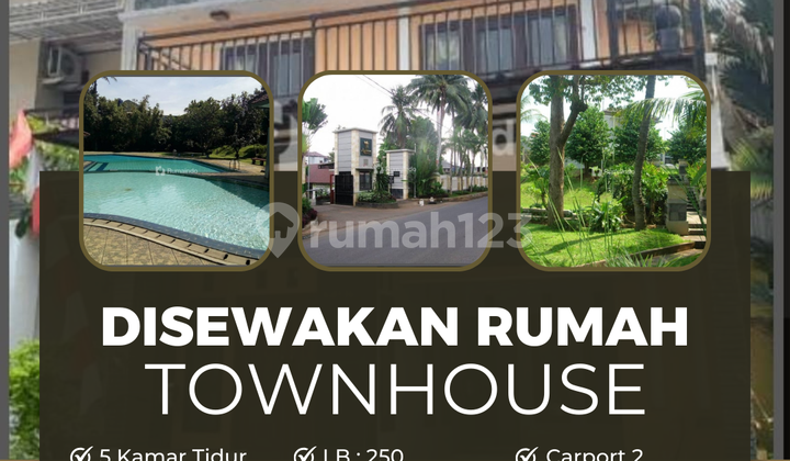 Disewakan Rumah dalam Townhouse Jagakarsa Residence yang nyaman Disewakan Rumah dalam Townhouse Jagakarsa Residence yang nyaman